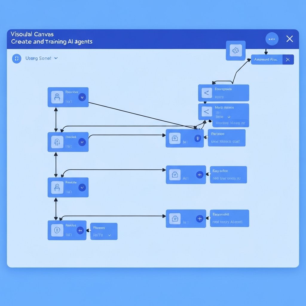 Open AI Agent Builder Visual Canvas