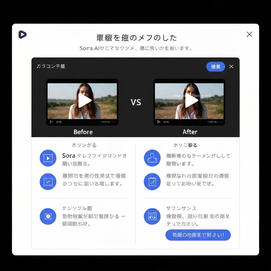 sora2 ウォーター マーク 削除：完全ガイド - Sora AI動画から透かしを削除