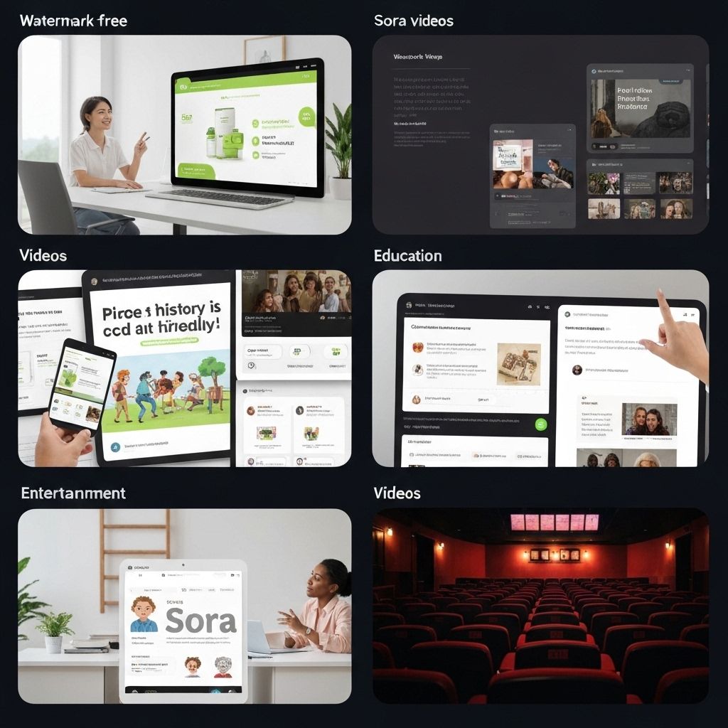 sora2 ウォーター マーク 削除の活用事例