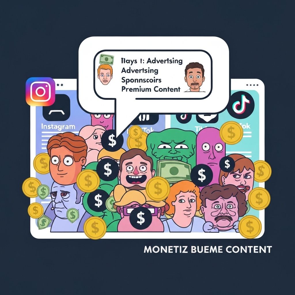 Monetizing Speech Bubble Meme Content