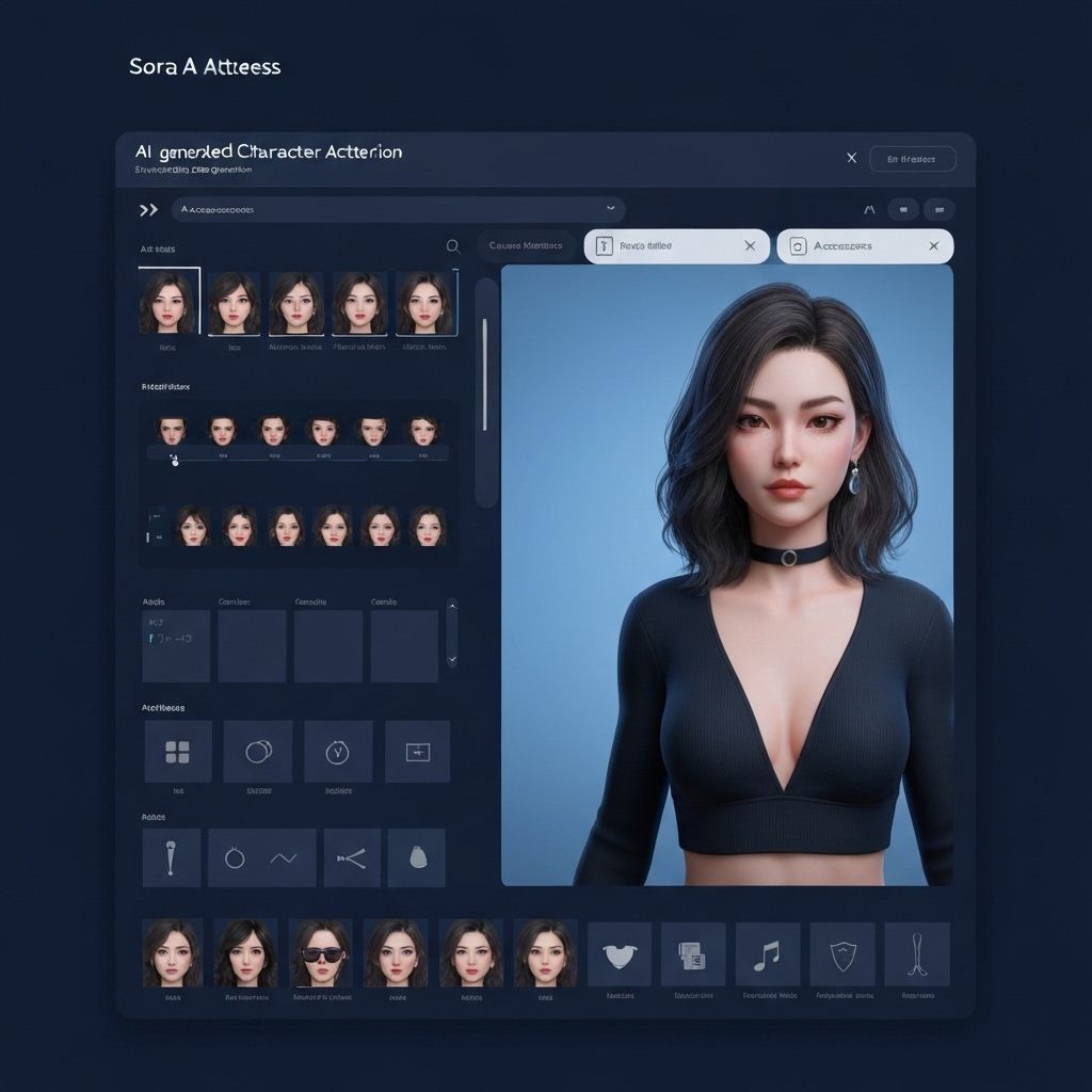Tilly Norwood AI Actress - AI-generated character creation with Sora 2